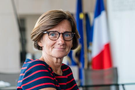 Agnès Firmin Le Bodo, Ministre déléguée auprès du ministre de la Santé et de la Prévention, ministre chargée de l'Organisation territoriale et des Professions de santé.
