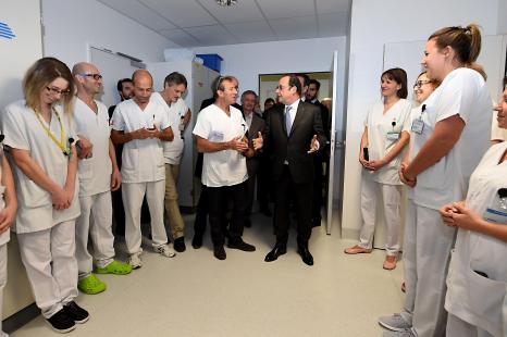 François Hollande à Chambéry