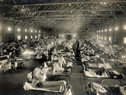 Il y a 100 ans, la grippe espagnole : un système de santé déjà débordé