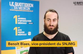 Dr Benoît Blaes (SNJMG) : « Faire évoluer la rémunération » 